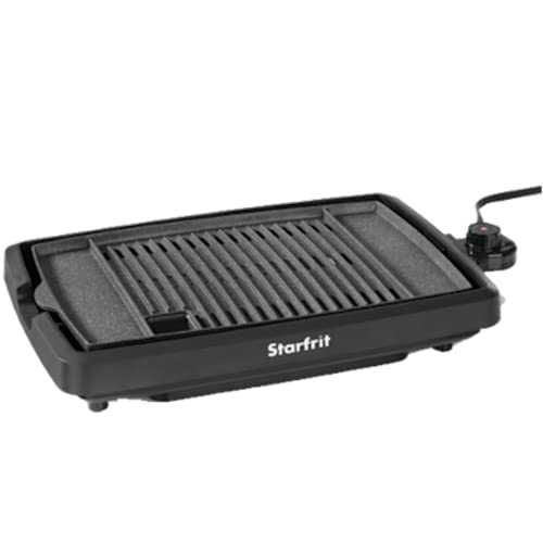 The Rock(tm) By Starfrit(r) 024414-003-0000 The Rock By Starfrit(r) Indoor Smokeless Electric Bbq Grill