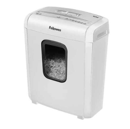 Fellowes Microshred 6M Micro-Cut Shredder - (White)