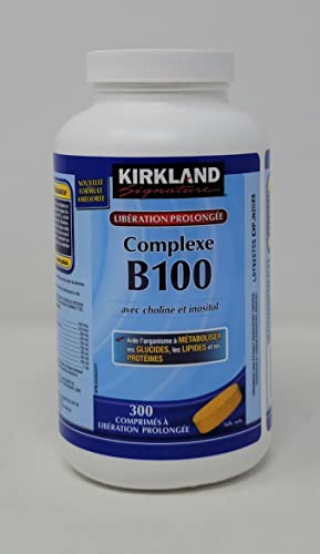 Krikland Signature Kirkland Signature Vitamin B 100 Complex (300 Tablets), 300 Count