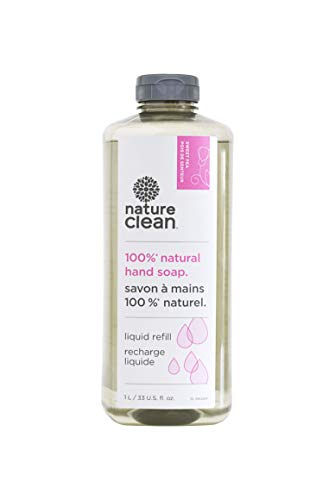 Treehouse by Natureclean Liquid Hand Soap, Sweet Pea Lemon Balm, 33.81 Fluid Ounce (Pack of 6)