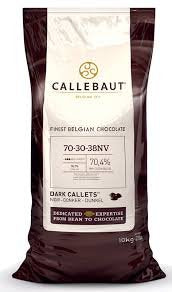 Callebaut Dark Bittersweet 70% - Callets (Chips) - 70-30-38NV 10 KG