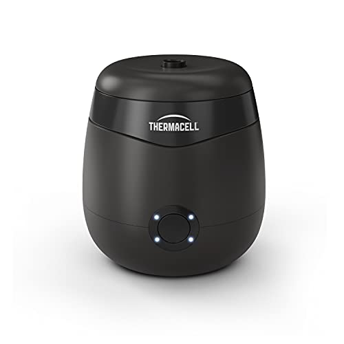 Thermacell E55 Rechargeable Mosquito Repeller Creates a Powerful Mosquito Protection Zone, Graphite; Includes 12-Hr Repellent Refill; No Spray, Flame or Scent; DEET-Free Bug Spray Alternative