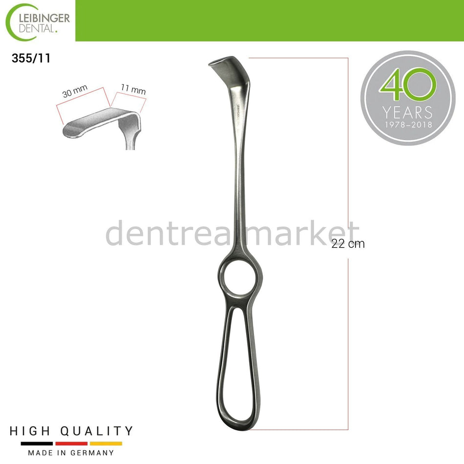 Dental Kocher - Langenbeck Retractor - 30*11 mm