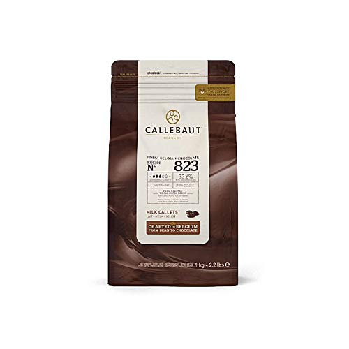 Callebaut 33,6% pépites de Chocolat au Lait (callets) Lot de 3 x 1kg