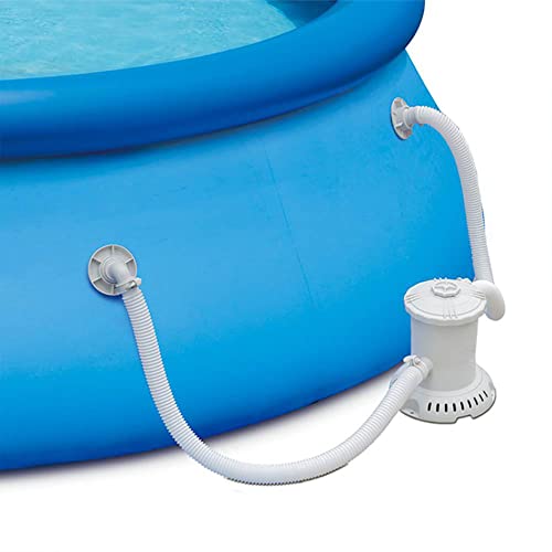 Summer Waves 15ft x 36in Quick Set Inflatable Outdoor Above Ground Round Swimming Pool with Filter Pump, (Air Pump not Included)