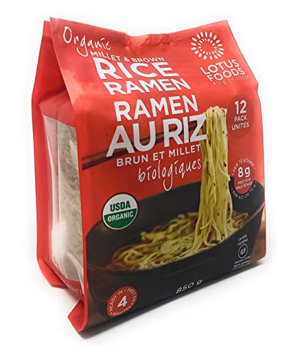 Organic Millet & Brown Rice Ramen (12 Pack per Bag)