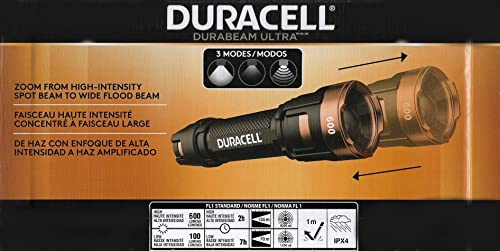 Duracell Durabeam Ultra LED Flashlight 600 Lumens 3 Count