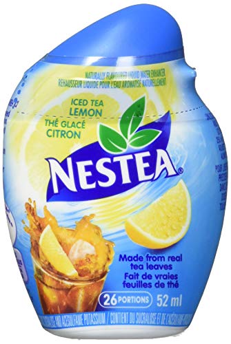 NESTEA Lemon Liquid Water Enhancer, 12x52ml (Pack of 12 Bottles)