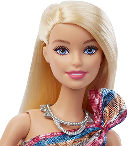 Barbie: Big City, Big Dreams Barbie “Malibu” Roberts Doll (11.5-in Blonde)  with Music, Light-Up Feature, Microphone & Accessories, Gift for 3 to 7