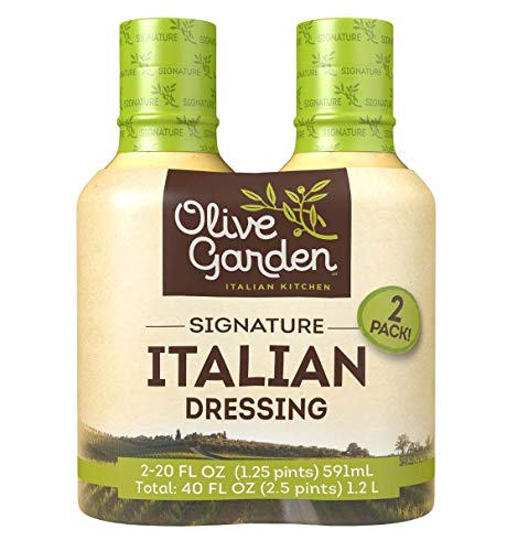 Italian Dressing Olive Garden 2 X 20 floz Net Wt (40 floz), 40 Fluid_Ounces