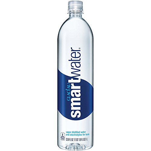 Glaceau Smartwater 1L Bottle, Pack of 12