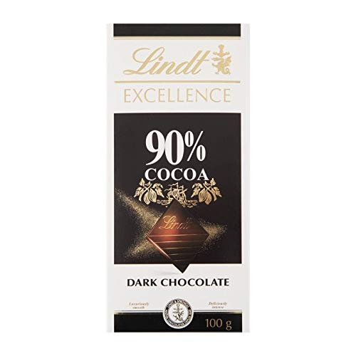 Lindt Excellence 90 Percent Cocoa 100 g (Pack of 4)