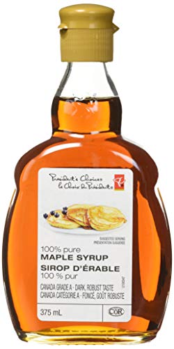 President'Choice Maple Syrup 100 % Pure Maple Syrup 375 ml