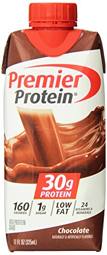 Premier Protein high Protein Shake, Chocolate (11 Fl. Oz., 12 Pack), 132 Fl. Oz., 132 Ounces