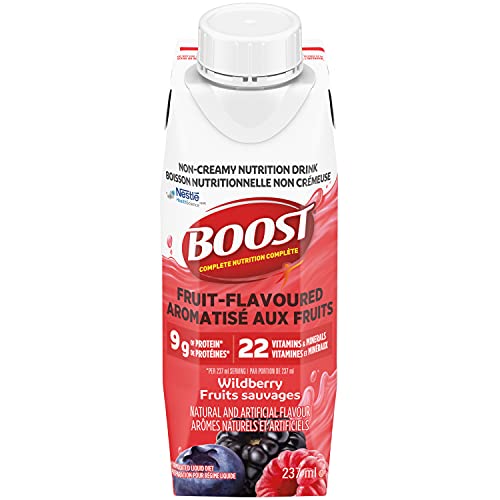 Boost Fruit Flavoured Drink Wild Berry, 237ml, 24 count