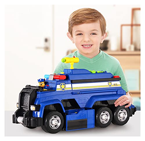 Power Big Police Car Toy Set Dog Patrol Car Toy