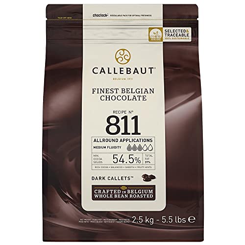 Callebaut Semi Sweet Chocolate 811 2.5 kilograms