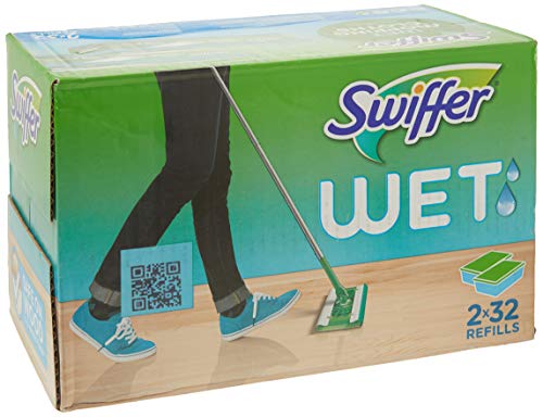 Swiffer Wet Mopping Cloth Refill Fresh Scent Count 2/32 Count Net, 64 Count (Pack of 1)