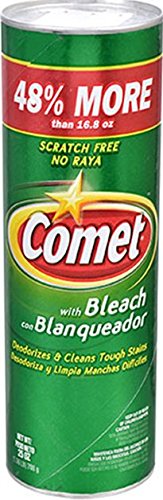 Comet Cleanser with Bleach - 25 Oz