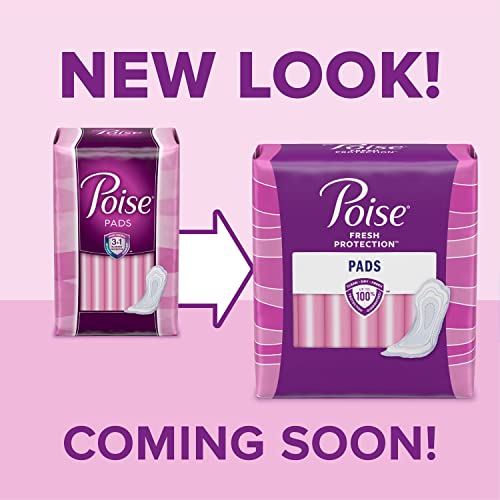 Poise Postpartum Incontinence Pads, Original Design, Value Pack