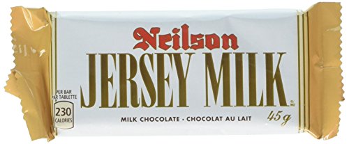 Jersey Milk Chocolate Candy Bars, 45 Grams/1.6 Ounces - 24 Pack