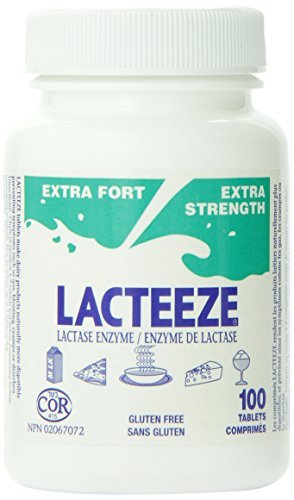 Lacteeze Extra Strength Lactase Enzyme 100-Count by Lacteeze Extra Strength