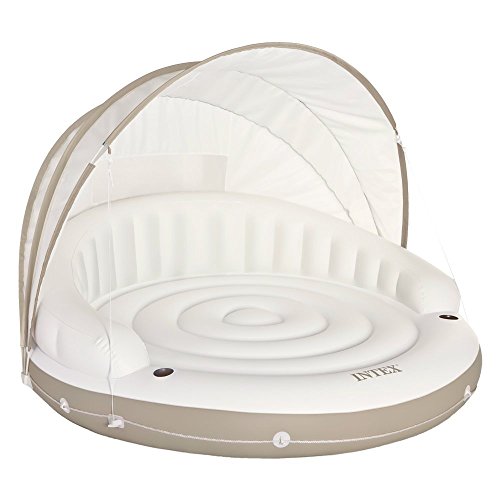 Intex Canopy Island Inflatable Lounge, 78" X 59"