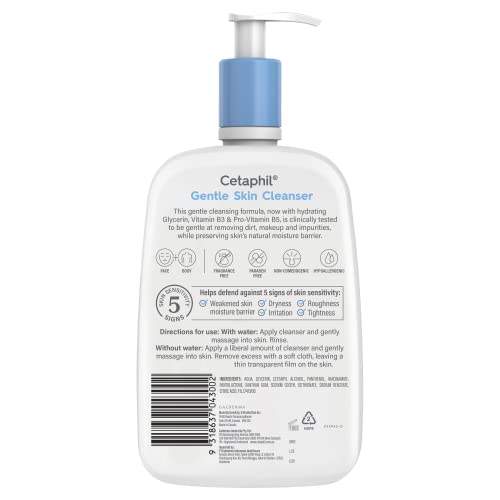 Cetaphil Gentle Skin Cleanser 1 litre.(Wealthytrade)