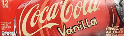 Coca-Cola Vanilla Coke, 12-12 fl. oz Cans by Coca-Cola