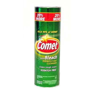 Comet Cleanser Powder With Bleach 21Oz 4-Pack