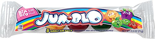 Rainblo Bubble Gum Balls, 2.5 Ounce (Pack of 24)