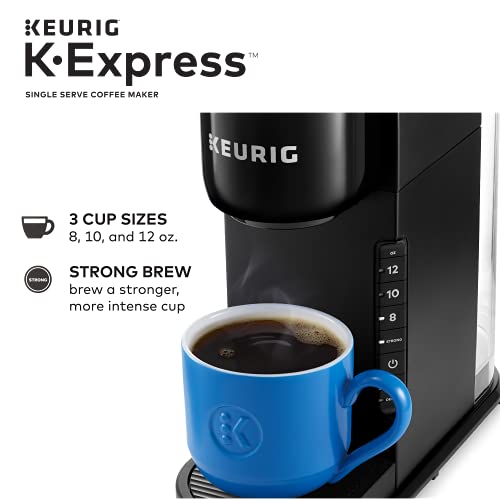 Single Serve K-Cup Brewer, K-Mini Coffee Maker, 6 to 12 Oz. Brew Sizes,  Black