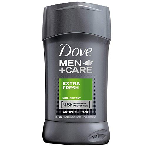 Dove Men + Care 48h Non-Irritant AntiPerspirant Deodorant, Extra Fresh Scent, 2.7oz (4 pack (2.7 oz each)) by Dove