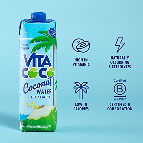Vita Coco Coconut Water, Pure,