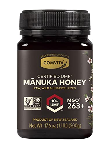 Comvita Manuka Honey UMF 10+ (Premium) New Zealand Honey, 500g (1.1lb)