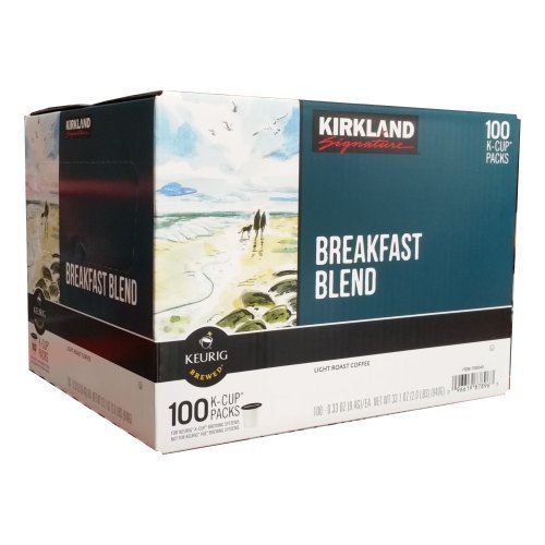 Kirkland Breakfast Blend K-Cups, 100 Count