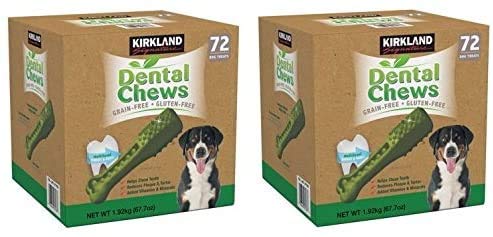 Kirkland Signature Dental Chews 72 Dog Treats