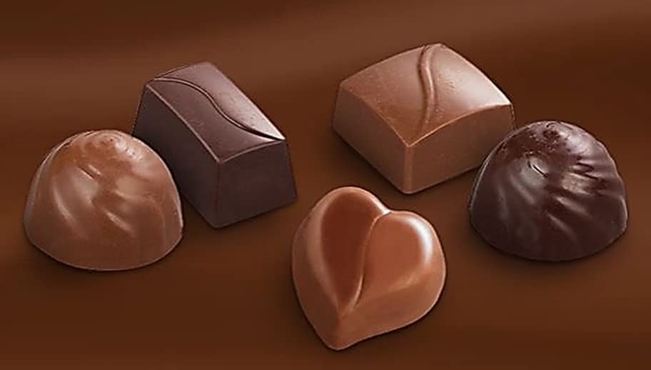 ELMER CHOCOLATE Happy Valentine's Day! Chocolate Assortment in a Heart Shaped Box, A Delicious Valentine's Gift