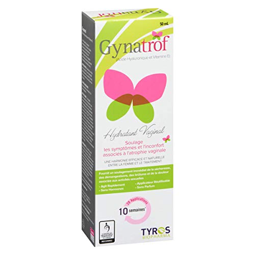 Gynatrof Natural Vaginal Moisturizer | Hyaluronic Acid & Vitamin E | Eliminates Vaginal Dryness | Fast Acting, Hormone Free & Fragrance Free | 15ml