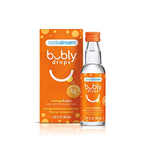 sodastream, bubly Drops , Orange, 1.36 Fl. Oz (Pack of 3)