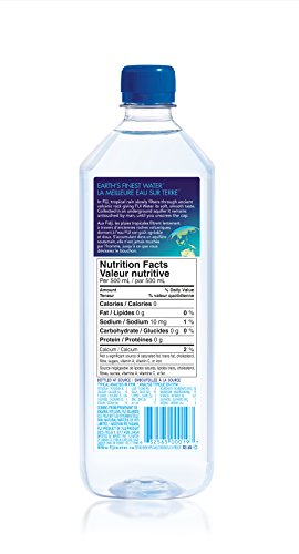 FIJI Natural Artesian Water, 33 Ounce Bottle, Pack of 12