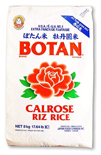 Botan JFC1080 Musenmai Calrose Rice, 8-Kilogram