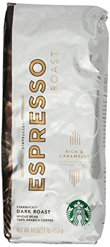Starbucks Espresso Roast, Whole Bean Coffee (1lb)