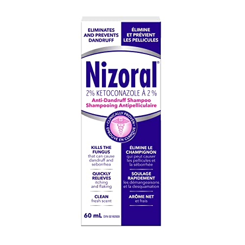 Nizoral Anti-dandruff and Dry Scalp Shampoo, 60 ml.