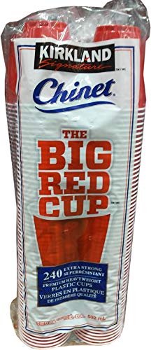 Kirkland signature Big red Cups 18 OZ (240 Count)