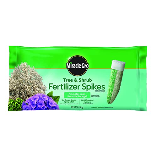 Miracle-Gro. Fertilizer Spikes for Trees and Shrubs, 12 Pack (Not Sold in Pinellas County, FL)