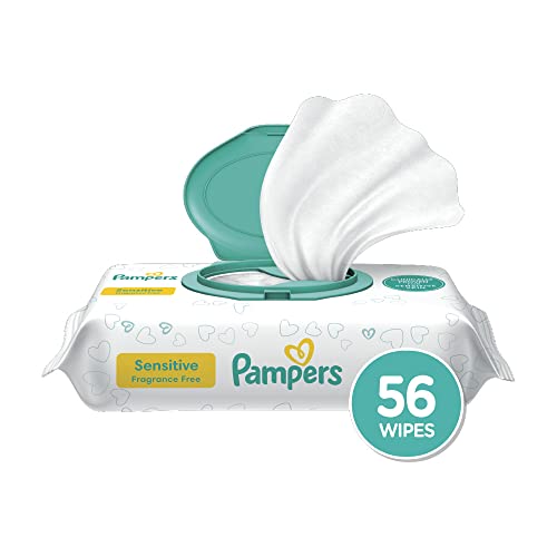 Pampers Baby Wipes Sensitive Pop-Top Hypoallergenic and Dermatologist Tested 1