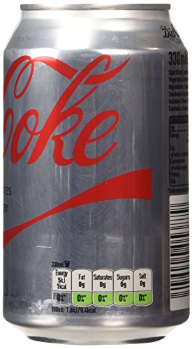 DIET COCA COLA CANS 330ML PK24 A00749