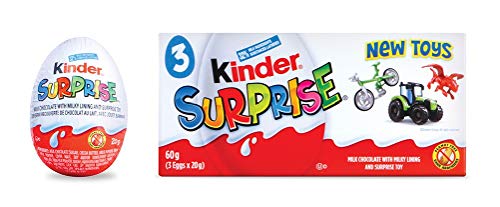 Kinder Surprise Chocolate Eggs with Toys