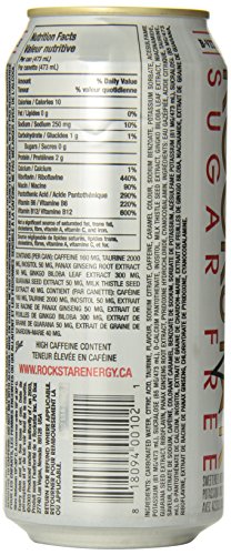 Rockstar Sugar Free, 12-Count